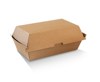 Brown Kraft Corrugated Large Snack Box Brown 205x106x76mm(100) PCB8 Sleeve